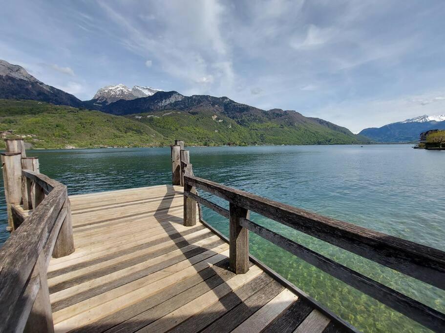 Charmant Et Spacieux Appartement A Quelques Pas Du Lac デュアン エクステリア 写真